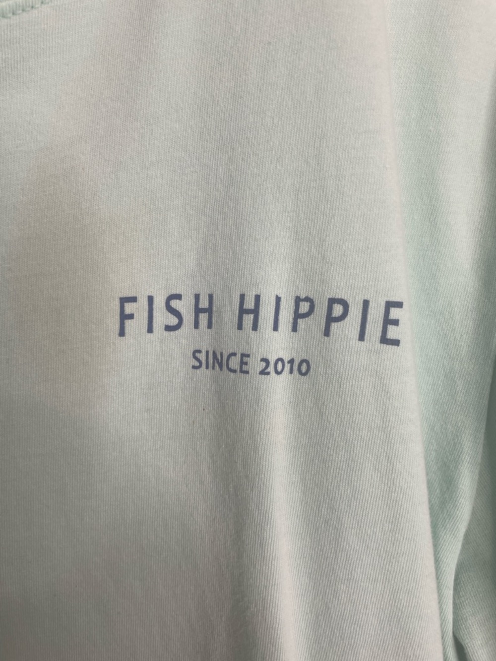Fish Hippie Men's Mint Short Sleeve Crew Tee